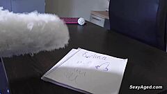 busty ukrainian teen begs old man to pound her