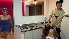 shairapsychosex crashes khloee's bf fuck into wild 3some
