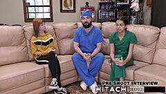dont tell doc i cum on nurse ditria rose's tits