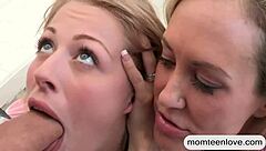 Huge Boobs Milf Brandi Love Threesome Bliss
