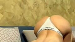 powerful fuck blowjob ends creamy facial mouthful