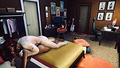 hunk pounds college girl's ass deep and cums inside!