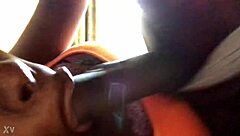 instagram jamaicandoll seductively sucks big black cock at hotel