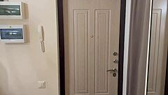 Accidental apartment entry leads to intense ass fuck