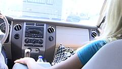 Cute Skinny Blonde Kendra Devon Rides Cock and Swallows Cum!