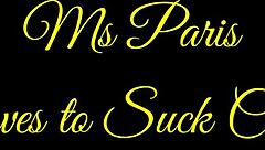 ms paris craves deep cock sucking in public