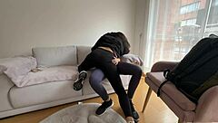 roomie pays rent with hot lesbian sex 🔥👅