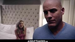 😏 teen gets wild birthday pounding and orgasm from hot stepdad present 🎉