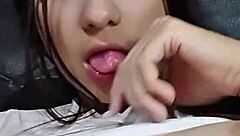 hot wife rides massive cock raw with huge creampie finish