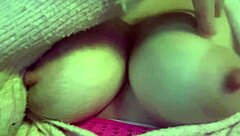 italian milf artemisia love bounces juicy big natural tits in slow motion solo tease
