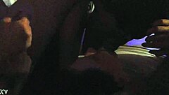 gangbang with naughty babe ends in cumshots
