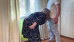 Big Ass Mature Milf Sucks Penis Then Takes Anal Pounding