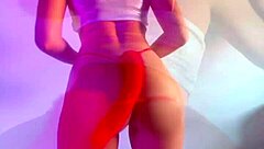 sexy curvy ebony babe's massive beautiful ass tempts into dirty interracial homemade fucking and screaming orgasms