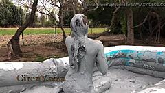 clay sploshing gets messy in my pool adventure - ciren v