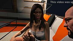 i invite the seductive hooker over in gta 5 game