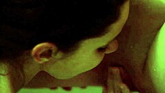Lesbians Lick Tits in Steamy Tub Play