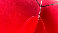 chubby ebony asuka farts loud in plugsuit cosplay and school uniform burp fest