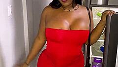 young milf latina's big ass creampied in intense anal pounding