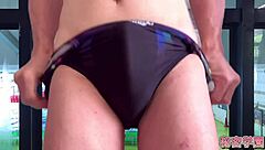 secret school swimsuit masturbation in girls' pool club