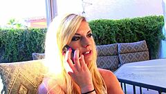 sami st clair gets jizzed after wild casual sex blowjob