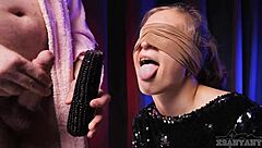 Angry Tricked Sucking Cock Blind Taste Game Xsanyany