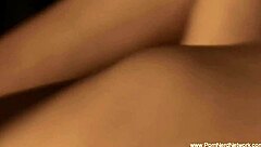 lesbian beauty tempts with hidden hardcore desires