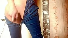 These Jeans Made For Intense Sex Action!