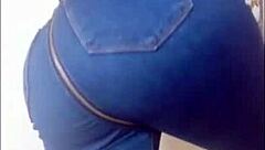 These Jeans Made For Intense Sex Action!