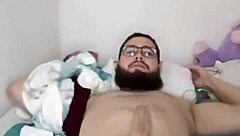 bearded neighbor sneaks in for intense doggystyle pounding