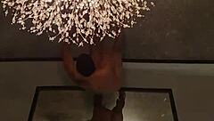 domineering husband parades slutty wife for friend's massive cock pounding and cumshot