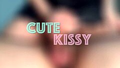 perfect tight pussy rides cock to explosive creampie finish