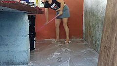 Boss Maid's Fat Ass Devours My Huge Cock!