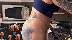 brazilian tv star's wet pussy flashes in panties