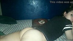 smoking hot babysitter teases with her juicy ass