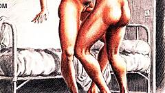 mysterious vintage erotic art unveils hidden passions