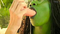ana foxxx straps giant dildo on kenna james cosplay