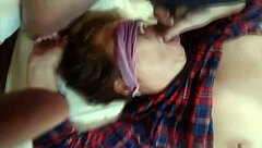 milf mouth face cumshot four loads blonde blowjob