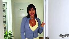 colombian milf sayafit anal pounds with big ass after tv fix