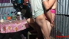 cute indian boudi hard fucked alone home doggystyle