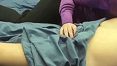 stepmom punishes my jerkoff with strapon ass fuck part 1