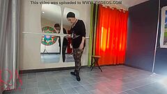 Teacher Spanks Ballerina Regina Noir's Ass, Mouth-Fucks and Pussy-Dominates in Class