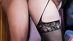 i scream in lingerie as huge cock fucks me wildly