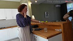 naughty teen seduces milf's lover for huge dick mouth fuck