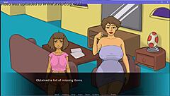 playing the swiper adult game parody with big tits cartoon fun