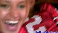 superbowl orgy amateurs cum on tits reality