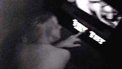 nervous petite girlfriend swallows loads at public gloryhole mmf