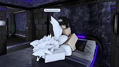 Pounding furry roblox slut's wet big ass hard