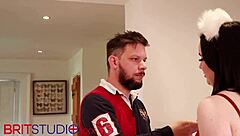 i'm collared and gettin' fucked hard in the kitchen by him