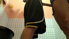 wanna see this curvy filipina flash in public restroom?