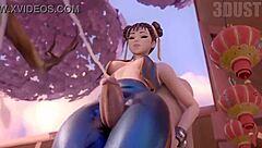 Big Ass Babes Chun-Li And Cammy Pounded